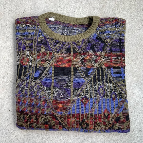💫Vintage pattern Knit Sweater - size M - Picture 6 of 6